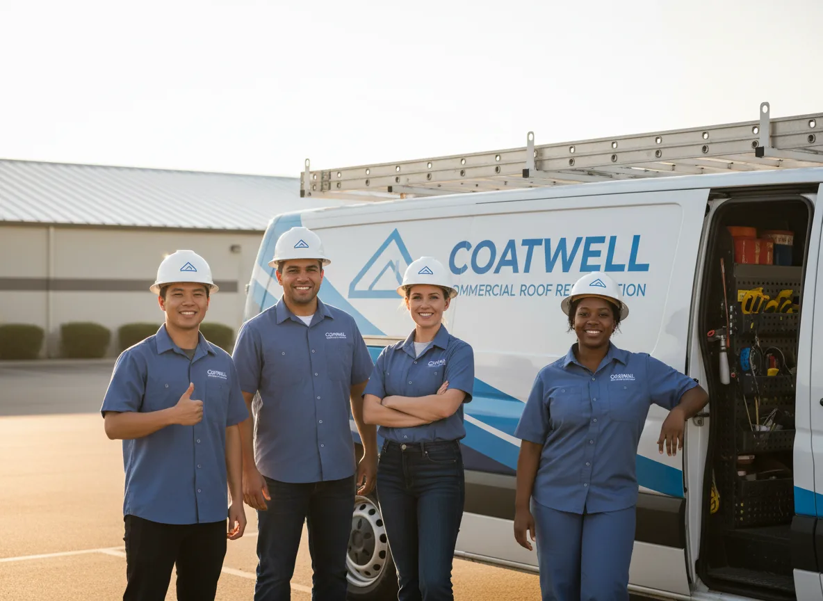Commercial roof coating company in Raymond, KS